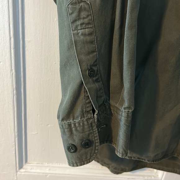 Tip top classics, men’s work shirt, well-made. Army, green colour size large. - Picture 6 of 7